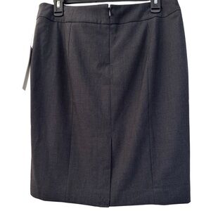 NWT Calvin Klein Charcoal Gray Pencil Skirt, Size 10P, women’s office workwear